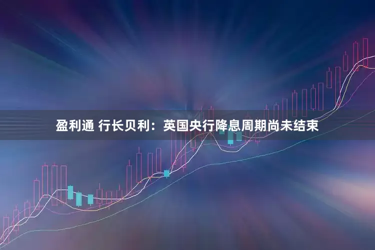 盈利通 行长贝利：英国央行降息周期尚未结束